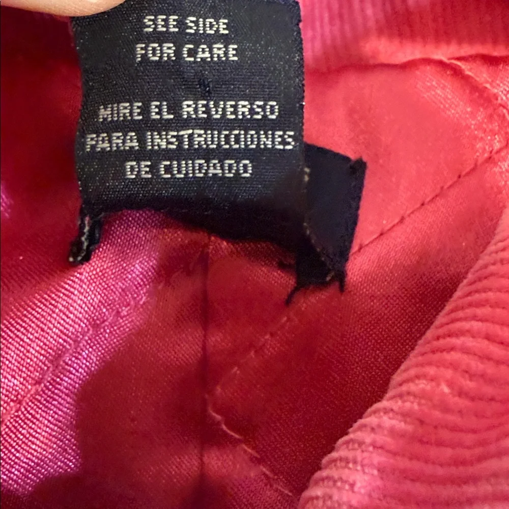 Vintage Y2K Pennylane Children's Place Corduroy Quilted kids Coat 4 no hood